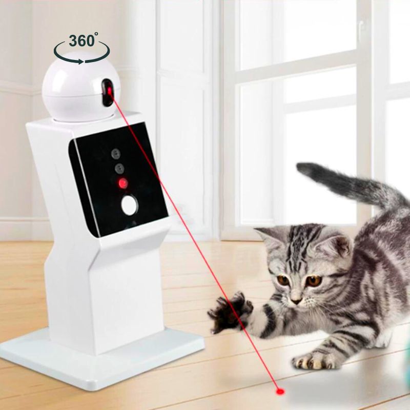 Robot láser 360° para gatos | LaserCats™