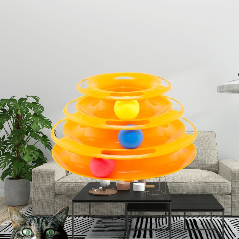 Torre de juegos para gatos TowerBall™