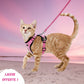 Harnais chat anti-fugue | Chajustable™